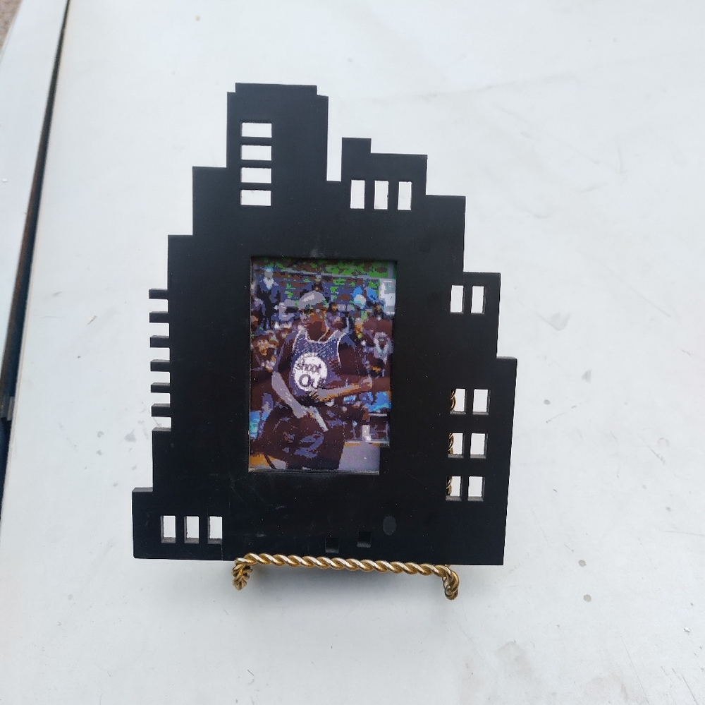 8 Bit Above The Rim Framed Mini Art Print Lo-fi Pixel Art